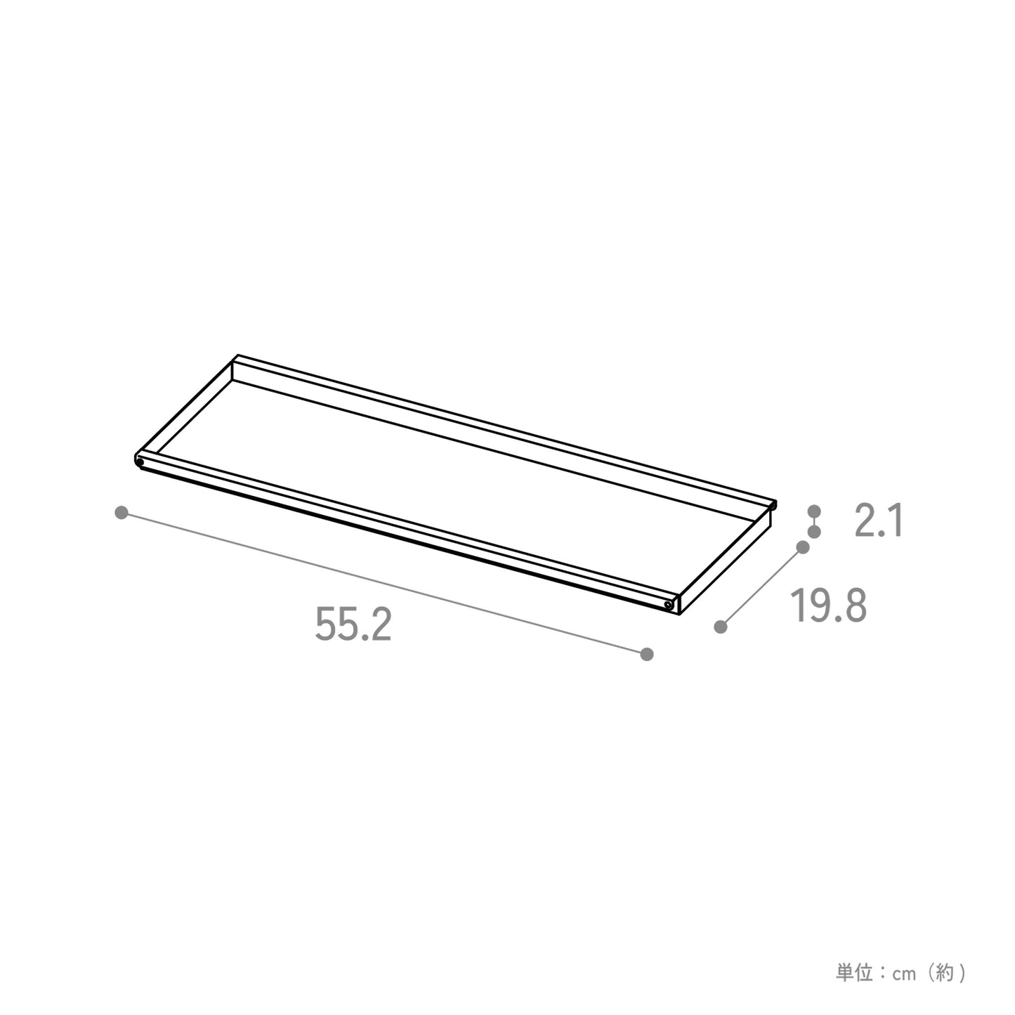 Steel tray mini
