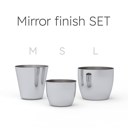 プランターカバーミラー仕上3点セット